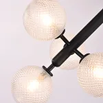 Подвесной светильник RAFFIN 4 Transparent Black