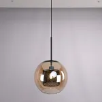 Подвесной светильник CATCH AMBER Ball L D30