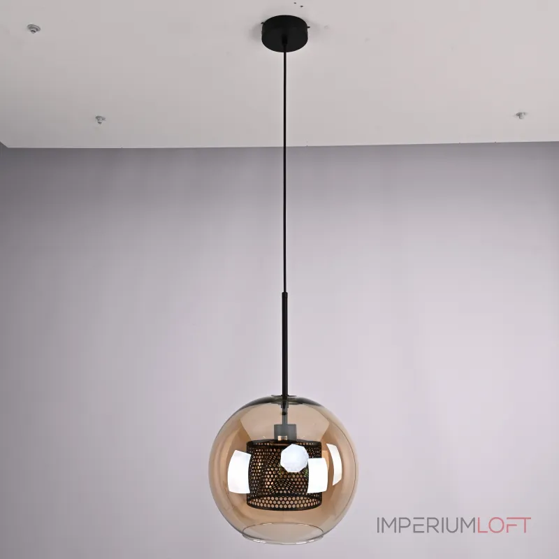 Подвесной светильник CATCH AMBER Ball L D30