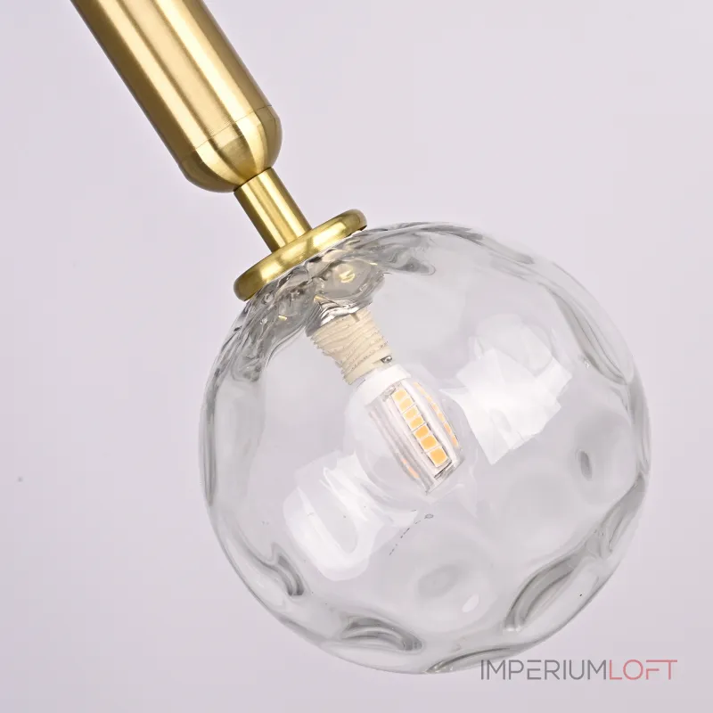 Подвесной светильник RAFFIN Gold/Transparent