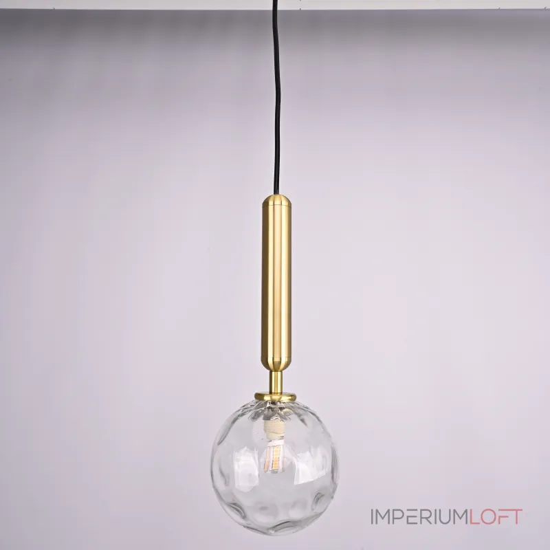 Подвесной светильник RAFFIN Gold/Transparent