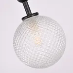 Подвесной светильник RAFFIN Black/Transparent