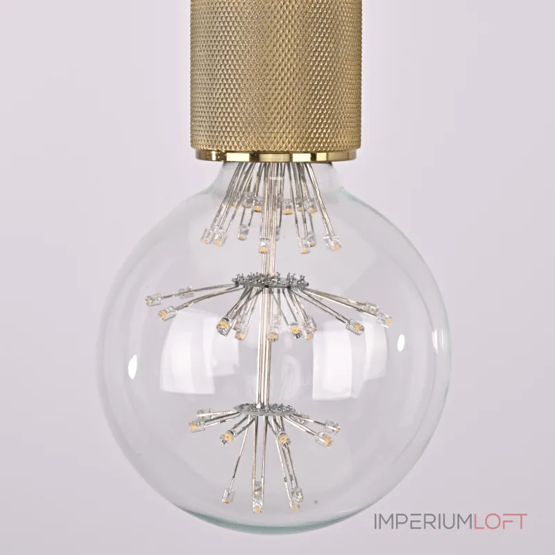 Лампа прозрачная с елочкой LED Е27 1.5W от ImperiumLoft