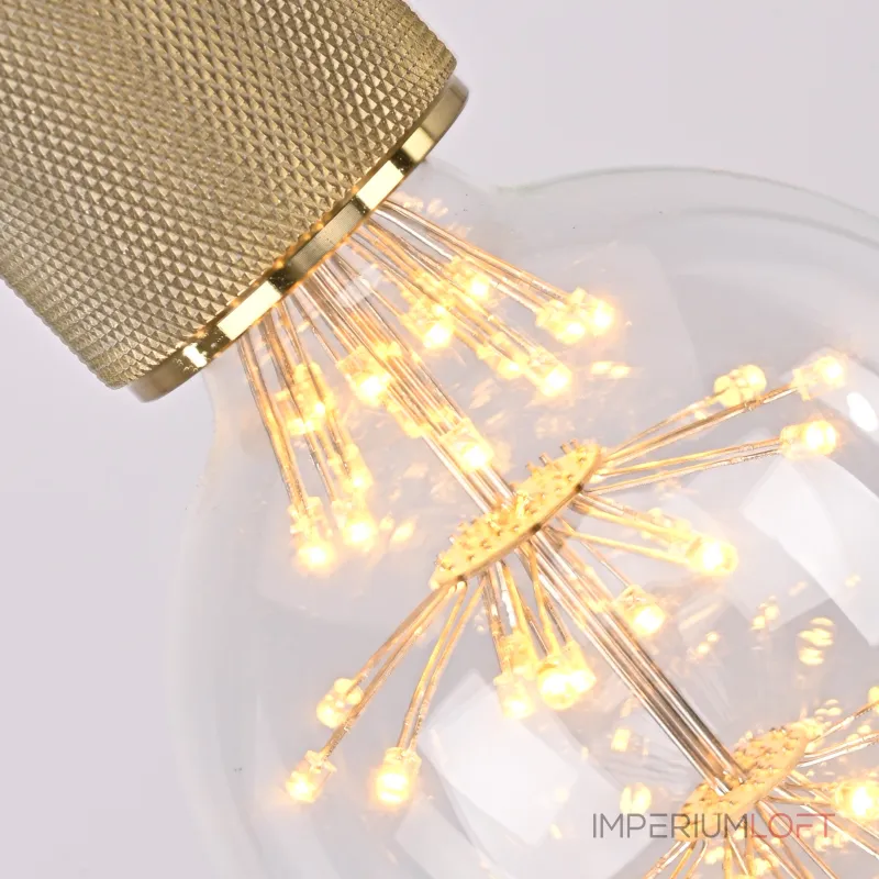 Лампа прозрачная с елочкой LED Е27 1.5W от ImperiumLoft