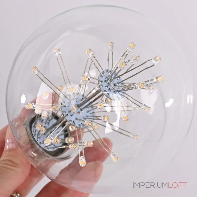 Лампа прозрачная с елочкой LED Е27 1.5W от ImperiumLoft