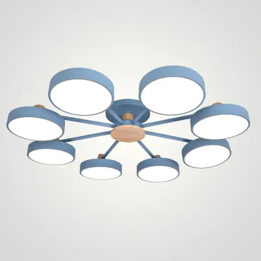 Потолочная люстра MOVE 8 Blue Потолочная люстра MOVE 8 Blue