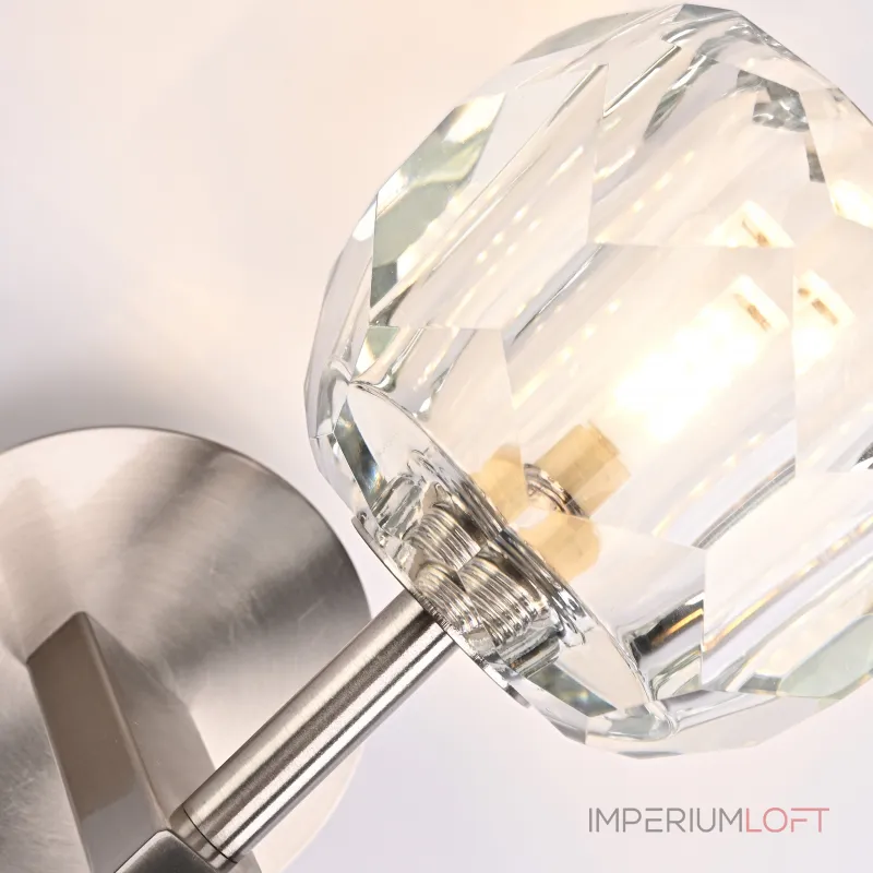 Бра Boule de Cristal Single Sconce Никель от ImperiumLoft Бра Boule de Cristal Single Sconce Никель от ImperiumLoft