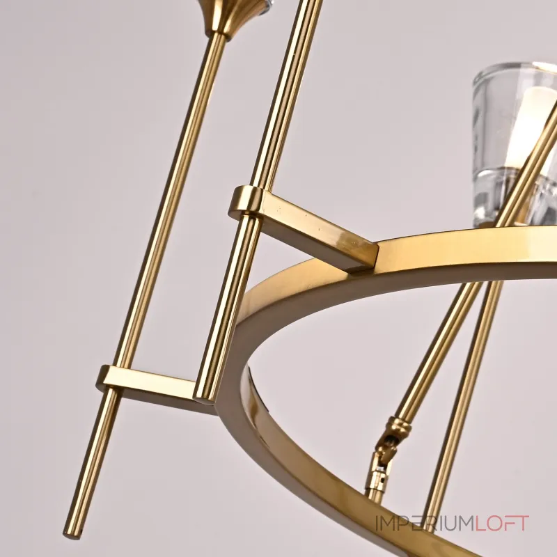 Люстра на штанге TORCHE DE VERRE Round Chandelier 8 Люстра на штанге TORCHE DE VERRE Round Chandelier 8