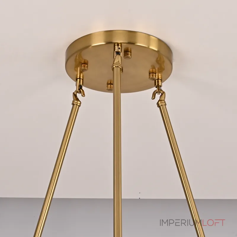 Люстра на штанге TORCHE DE VERRE Round Chandelier 8 Люстра на штанге TORCHE DE VERRE Round Chandelier 8