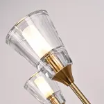 Люстра на штанге TORCHE DE VERRE Round Chandelier 8