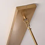 Люстра RH Boule De Cristal Linear Chandelier 5 Bronze от ImperiumLoft