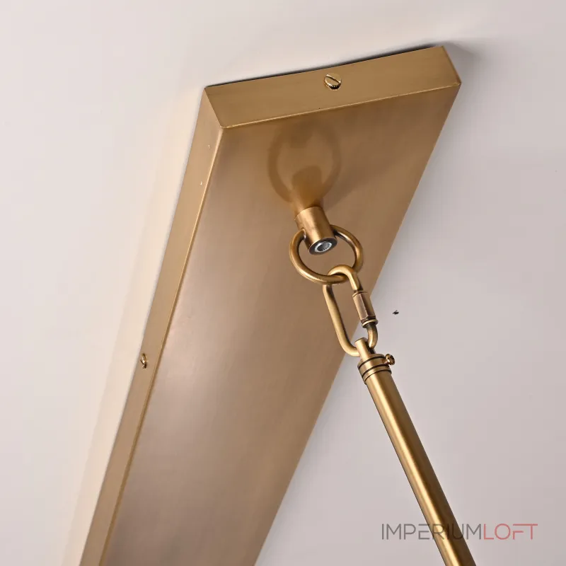 Люстра RH Boule De Cristal Linear Chandelier 5 Bronze от ImperiumLoft