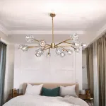 Люстра на штанге Boule De Cristal Round Chandelier 18