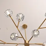 Люстра на штанге Boule De Cristal Round Chandelier 18