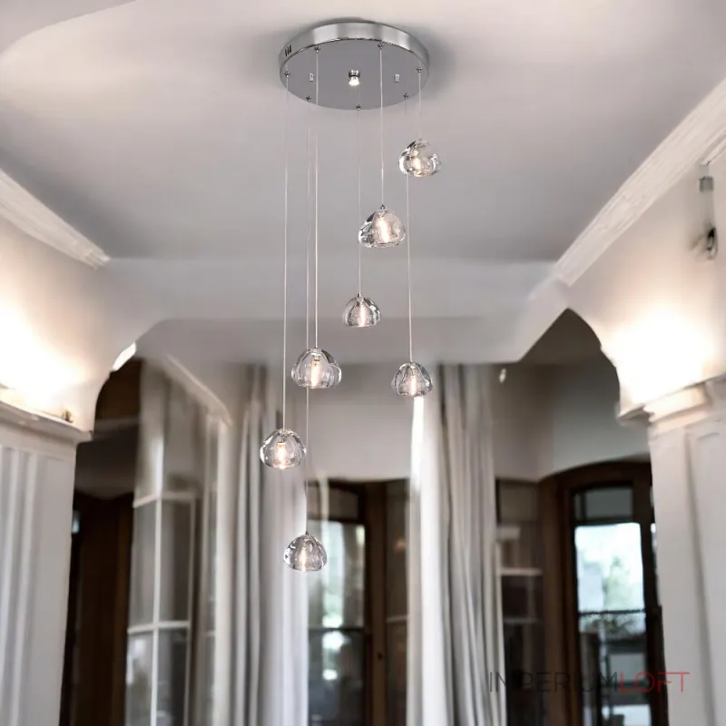 Подвесная люстра METEORA 7 от ImperiumLoft Подвесная люстра METEORA 7 от ImperiumLoft