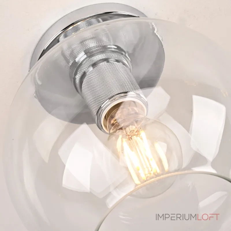 Потолочный светильник RH Utilitaire Globe Shade Flushmount от ImperiumLoft