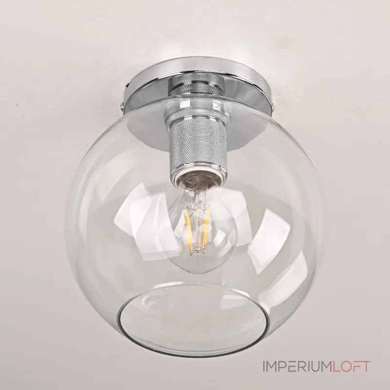Потолочный светильник RH Utilitaire Globe Shade Flushmount от ImperiumLoft
