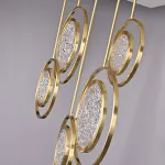 Дизайнерская люстра на штанге ЛУНА lighting collection L60