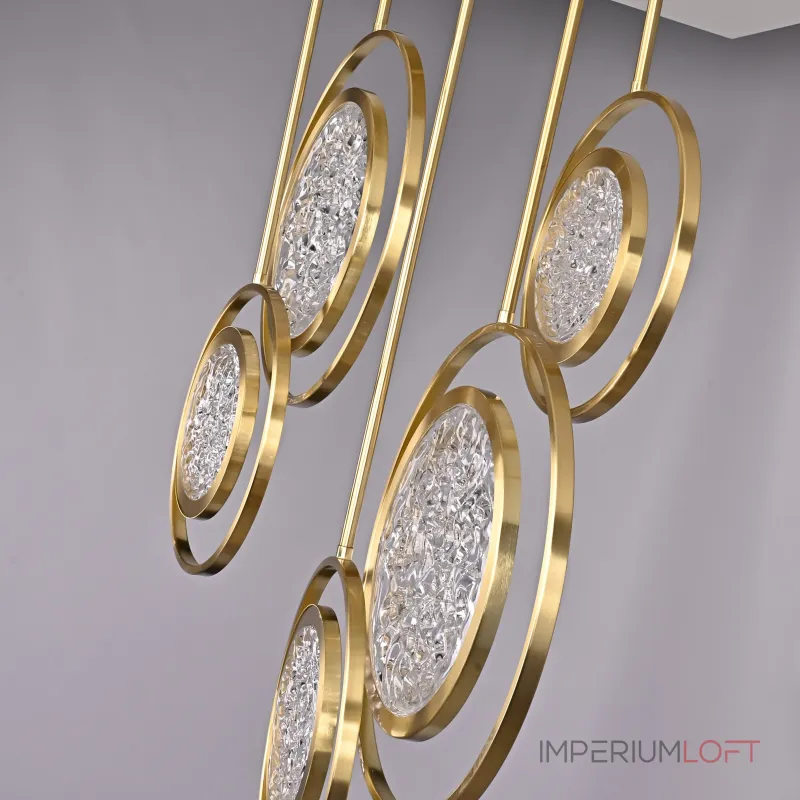 Дизайнерская люстра на штанге ЛУНА lighting collection L60