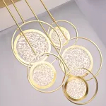 Дизайнерская люстра на штанге ЛУНА lighting collection L60