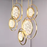 Дизайнерская люстра на штанге ЛУНА lighting collection L60