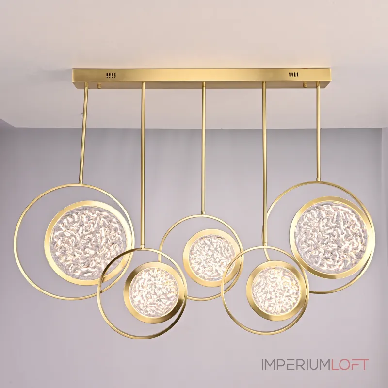 Дизайнерская люстра на штанге ЛУНА lighting collection L100 Дизайнерская люстра на штанге ЛУНА lighting collection L100