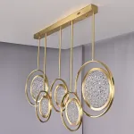 Дизайнерская люстра на штанге ЛУНА lighting collection L100