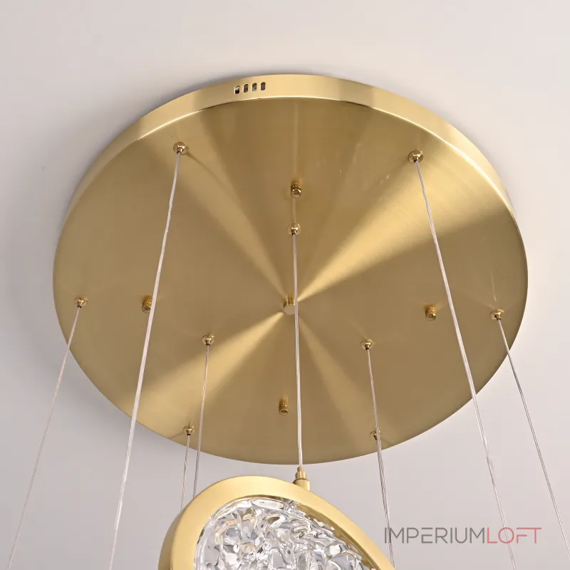 Дизайнерская подвесная люстра ЛУНА lighting collection D50