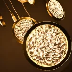 Дизайнерская подвесная люстра ЛУНА lighting collection D50