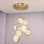 Дизайнерская подвесная люстра ЛУНА lighting collection D50