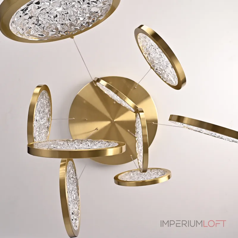 Дизайнерская подвесная люстра ЛУНА lighting collection D50