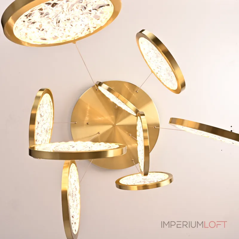 Дизайнерская подвесная люстра ЛУНА lighting collection D50