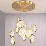 Дизайнерская подвесная люстра ЛУНА lighting collection D70