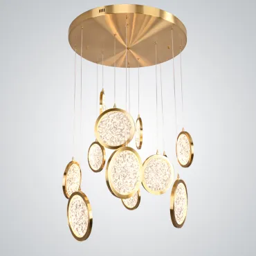 Дизайнерская подвесная люстра ЛУНА lighting collection D70