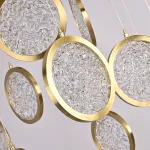 Дизайнерская подвесная люстра ЛУНА lighting collection D70