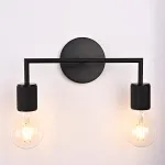 Бра RH Utilitaire Double Sconce Black от ImperiumLoft