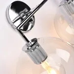 Бра RH Utilitaire Globe Shade Double Sconce Silver от ImperiumLoft
