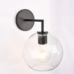 Бра RH Utilitaire Globe Shade Single Sconce Black от ImperiumLoft