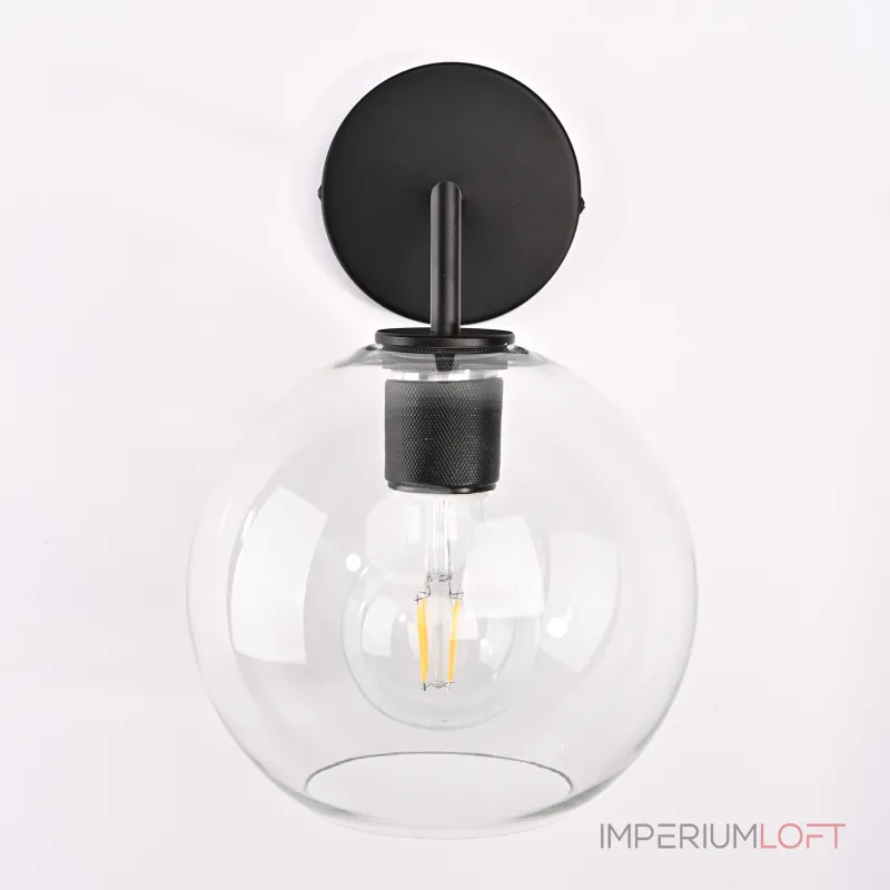 Бра RH Utilitaire Globe Shade Single Sconce Black от ImperiumLoft Бра RH Utilitaire Globe Shade Single Sconce Black от ImperiumLoft