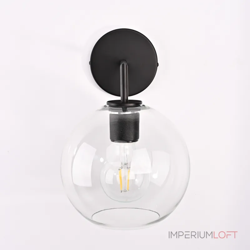 Бра RH Utilitaire Globe Shade Single Sconce Black от ImperiumLoft Бра RH Utilitaire Globe Shade Single Sconce Black от ImperiumLoft