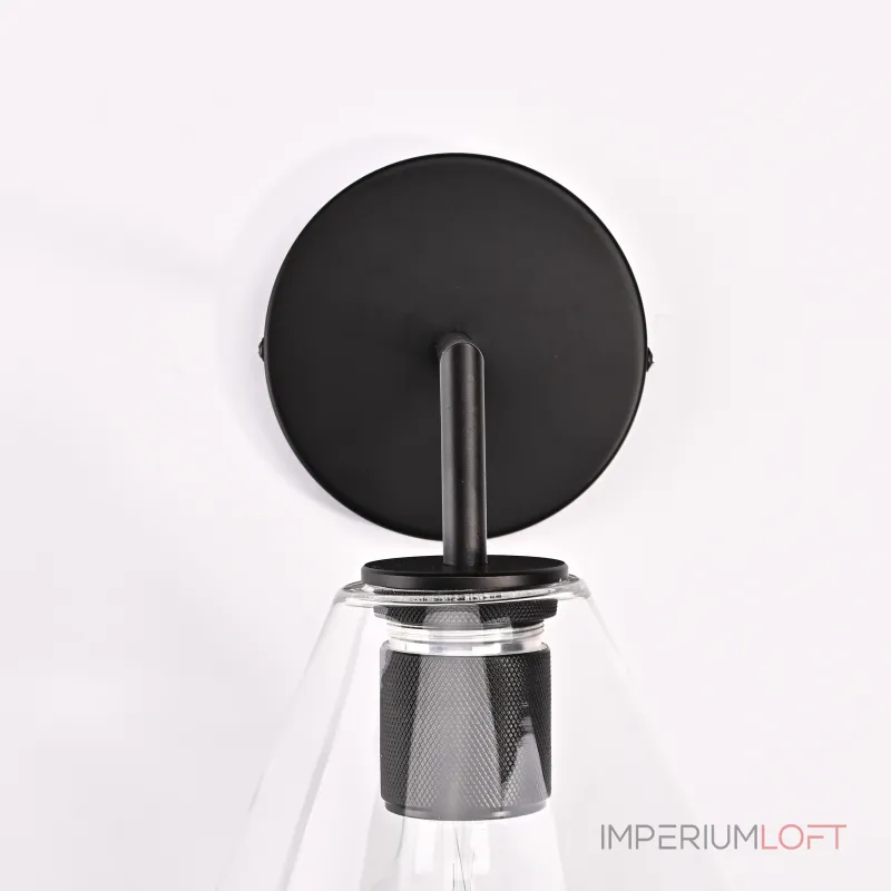 Бра RH Utilitaire Funnel Shade Single Sconce Black от ImperiumLoft