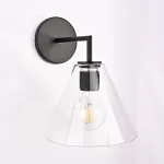 Бра RH Utilitaire Funnel Shade Single Sconce Black от ImperiumLoft