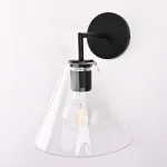 Бра RH Utilitaire Funnel Shade Single Sconce Black от ImperiumLoft