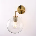 Бра RH Utilitaire Globe Shade Single Sconce Brass от ImperiumLoft