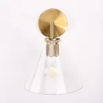 Бра RH Utilitaire Funnel Shade Single Sconce Brass от ImperiumLoft