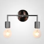 Бра RH Utilitaire Double Sconce Silver от ImperiumLoft