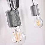 Бра RH Utilitaire Double Sconce Silver от ImperiumLoft