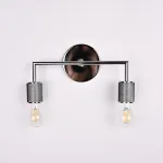 Бра RH Utilitaire Double Sconce Silver от ImperiumLoft