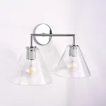 Бра RH Utilitaire Funnel Shade Double Sconce Silver от ImperiumLoft