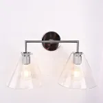 Бра RH Utilitaire Funnel Shade Double Sconce Silver от ImperiumLoft